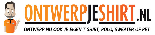 Ontwerpjeshirt.nl Ontwerp nu je eigen T-shirt polo sweater of pet