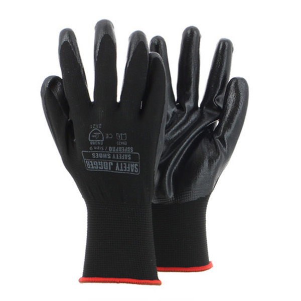 12 paar SAFETY JOGGER Handschoen Superpro zwart per 12 paar